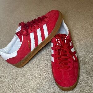 Women’s Red Adidas Gazelle
